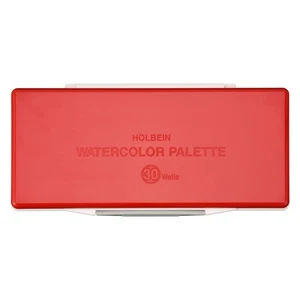 HOLBEIN Tavolozza Acquerelli con Piccole Stanze Estraibili 30 Scomparti Rosso Giappone - Foto 1 di 8