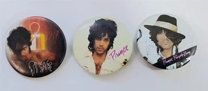 Vintage Prince Pin Pinback Button Lot Purple Rain etc Band - Picture 1 of 4