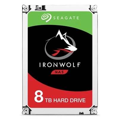 Seagate Ironwolf NAS ST8000VN004  8TB 3.5" 7200Rpm 256Mb Cache SATA HDD - Image 1 of 1