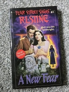 RL Stine Fear Street Sagas book #1 A New Fear YA horror Series 1st Edition - Imagen 1 de 7