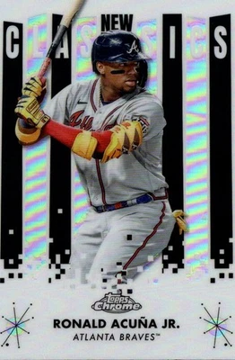 2022 Topps Chrome #NC-3 Ronald Acuña Jr. New Classics - Image 1 of 2