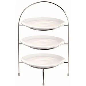 Olympia Afternoon Tea Stand – Fits Plates up to 210mm, Innovative Design - Picture 1 of 3