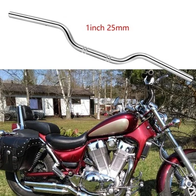 Para Suzuki Intruder 800 1400 1500 Barras de Arrastre Manillar 1" 25mm Cromo Rastreador Foto 1 de 4