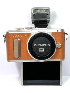 Olympus PEN E-PL8 Camera Body in Brown - Excellent/Boxed  #2182 - Picture 1 of 14