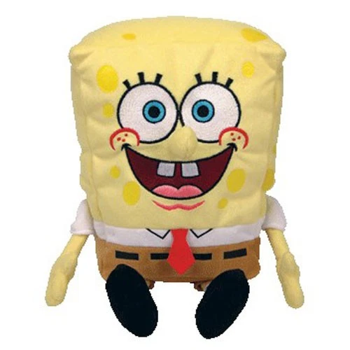 TY Beanie Buddy - PANTALONES CUADRADOS BOB ESPONJA (medianos - 12 pulgadas) - MWMT Foto 1 de 1