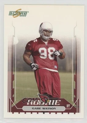 2006 Score Rookie Gabe Watson (Training Camp Jersey) #374 Rookie RC - Image 1 of 2