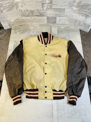 Chaqueta cortavientos grande de nailon vintage de J.T.’s General Store para hombre años 50 60 Foto 1 de 4