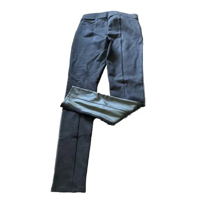 Ann Taylor LOFT Women’s Size XSmall Black Faux Leather Pants Tapered Leg NWT - Image 1 of 4