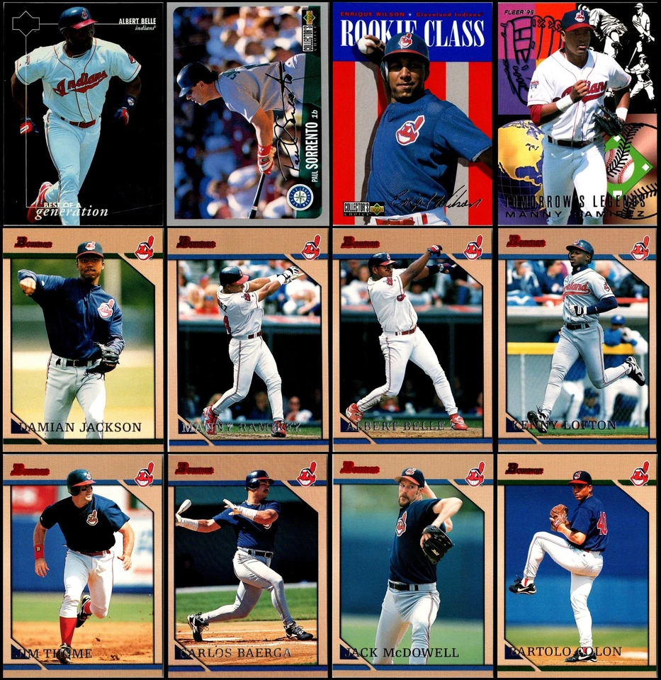 1996 Cleveland Indians (120) Card Lot - LIMITED EDITION – RARE GEM - Image 1 of 4