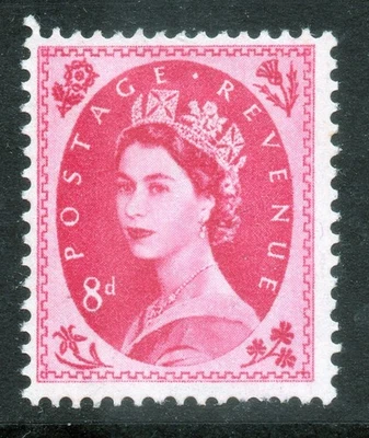 GB QEII 1955 St Edw Crn 8d magenta SG 550 superb L/M, cat £7+ - Image 1 of 2