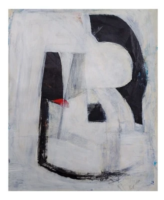 St Ives School Abstract contemporary painting Ben  Nicholson era  - Image 1 of 4