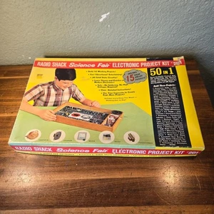Vintage Radio Shack Science Fair Electronic Project Kit #201 - Picture 1 of 6