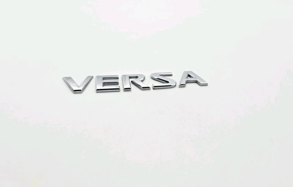2007-2011 NISSAN VERSA SEDAN REAR LID CHROME EMBLEM LOGO BADGE SIGN - Image 1 of 3