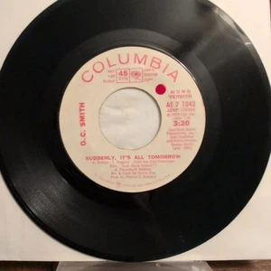 O.C. SMITH - Suddenly It's All Tomorrow 1972 MONO / STEREO PROMO 7" Funk Soul  - Picture 1 of 2