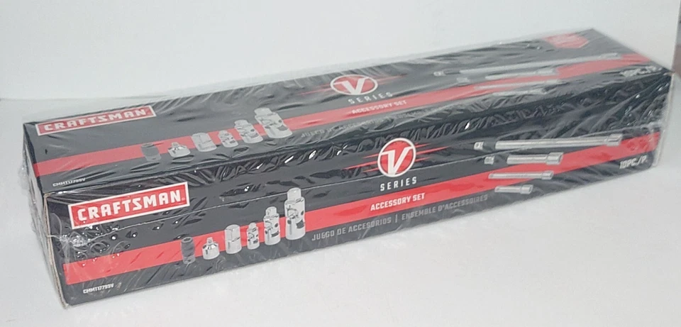 CRAFTSMAN V-SERIES Multi-Drive Accessory Set 10 Piece (CMMT17799V)