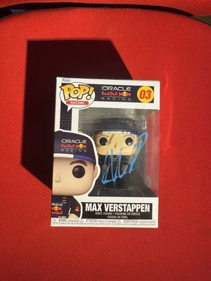 Max Verstappen Signed Autographed Oracle RedBull Racing F1 Funko Pop JSA Coa LOA - Image 1 of 4