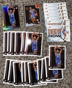 2025-26 Topps Thomas Sorber SP RC Lot/25 Rainbow Holo Foil 45th Thunder ROY - Bild 1 von 1