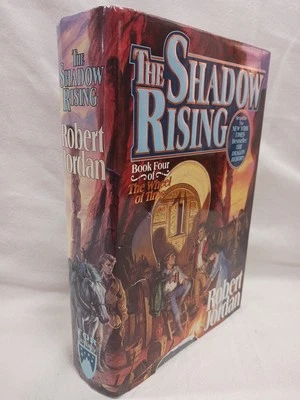 Wheel Of Time WoT #4 Shadow Rising Jordan Hardcover First Edition 1st Printing  - Image 1 of 4