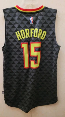 ADIDAS ATLANTA HAWKS AL HORFORD MEN'S NBA SWINGMAN JERSEY BLACK XL - Image 1 of 3