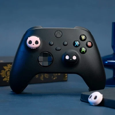 4PCS Thumb Grips for Xbox One Controller Thumbsticks Cover Skull - Image 1 of 4
