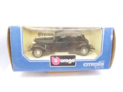 1/24 BURAGO BBURAGO - CITROEN TRACTION - 15 Cv TA - REF 1501 - ANNEES 80 - - Photo 1/4