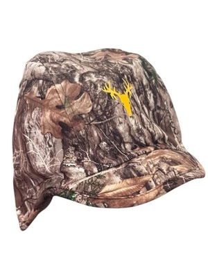 Realtree Camo Insulated Baseball Cap with Ear Flaps 3M Insulate One Size - Image 1 of 4
