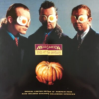 HELLOWEEN KIDS OF THE CENTURY 10'' VINYL EMI RECORDS 10EMS178 1991 PUMPKIN PACK Foto 1 de 4