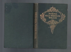 ANTIQUARIAN ,POEMS by ELLA WHEELER WILCOX c 1920s - Picture 1 of 2
