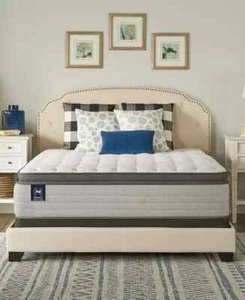 Sealy Posturepedic Ridley 14" Soft Euro Pillowtop Mattress ($3,999 MSRP) - Picture 1 of 5