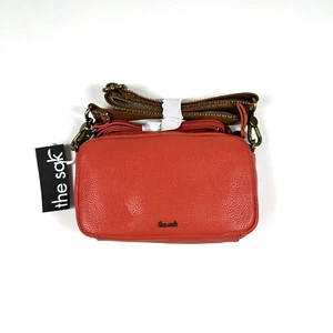 The Sak Cora Leather Women's Crossbody Bag/Pink NWT - Picture 1 of 9