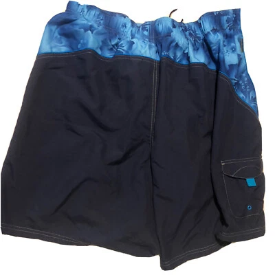 Joe Boxer Swim Trunks Size Men's XL Waist 40-42* Drawstring Fly Pocket Shorts - Image 1 of 4