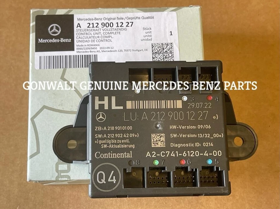 Mercedes Benz CLS400 CLS550 CLS63 AMG S 2012-2018 Control Module OE 2129001227 - Image 1 of 3