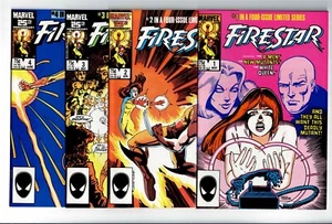 Juego Limitado Completo Firestar 1 2 3 4 9.0 En estado bastante bueno casi nuevo X-Men Wolverine White Queen - Imagen 1 de 5