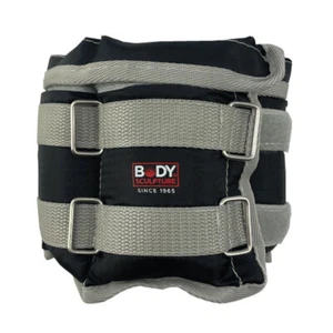 Body Sculpture Adjustable 10kg Ankle/Wrist Weights Bracelet Training Equipment - Picture 1 of 3