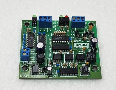 RE SMITH IRSFC24H REV-A RS232 RS485 CONVERTER BOARD ILMMPS RES-20040220 - Image 1 of 4