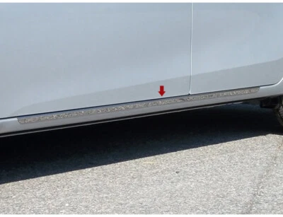 Panel basculante de acero inoxidable 2 piezas para Toyota Corolla 2014-2019 Foto 1 de 4