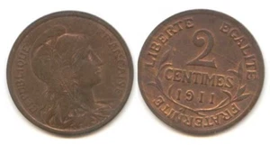 2 cents Dupuis 1911 Bronze ( 005 ) - Bild 1 von 1