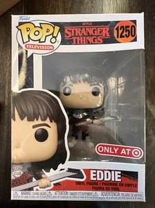 GENUINE Target Exclusive Eddie Funko Pop 1250 Stranger Things AUTHENTIC - Picture 1 of 8
