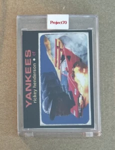 2021 Topps Project 70 Rickey Henderson New York Yankees Action Bronson Card #76 - Picture 1 of 2