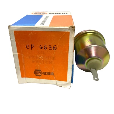 Interruptor manómetro de presión de aceite Napa Echlin OP6636, NUEVO EN CAJA, NUEVO, NUEVO Foto 1 de 4