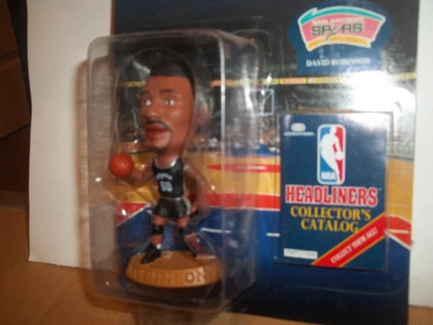 Headliners NBA San Antonio Spurs David Robinson collector series 1996 NIP Cover
