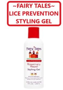 Fairy Tales Lice Prevention Rosemary Repel STYLING GEL W/ Tea Tree Oil!