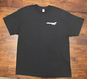 McLaren Orlando Black Short Sleeve T-Shirt Men’s Size XL - Picture 1 of 4
