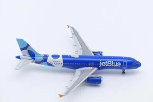 1:400 Phoenix jetBlue Airbus A320 Passenger Aircraft Diecast Airplane Model - Picture 1 of 3