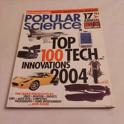 2004 December , Popular Science Monthly Magazine, Top Tech Innovations (CP165)  - Image 1 of 3