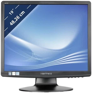 CHEAP 19" MONITOR OFFICE CCTV COMPUTER TFT VGA HP LENOVO IBM HANNSG IIYAMA ETC - Picture 1 of 7