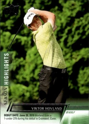 2024 Upper Deck Golf Viktor Hovland - Image 1 of 2