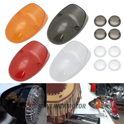 Lente de luz trasera y lente de señal de giro apta para Vulcan VN 800/1500 Drifter VN1600 Classic Foto 1 de 4