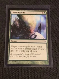 Magic the Gathering New Phyrexia Leeching Bite - Picture 1 of 2