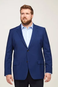 Bonobos Jetsetter Stretch Italian Wool Blazer Men's 48L Standard Fit Bright Navy - Picture 1 of 7